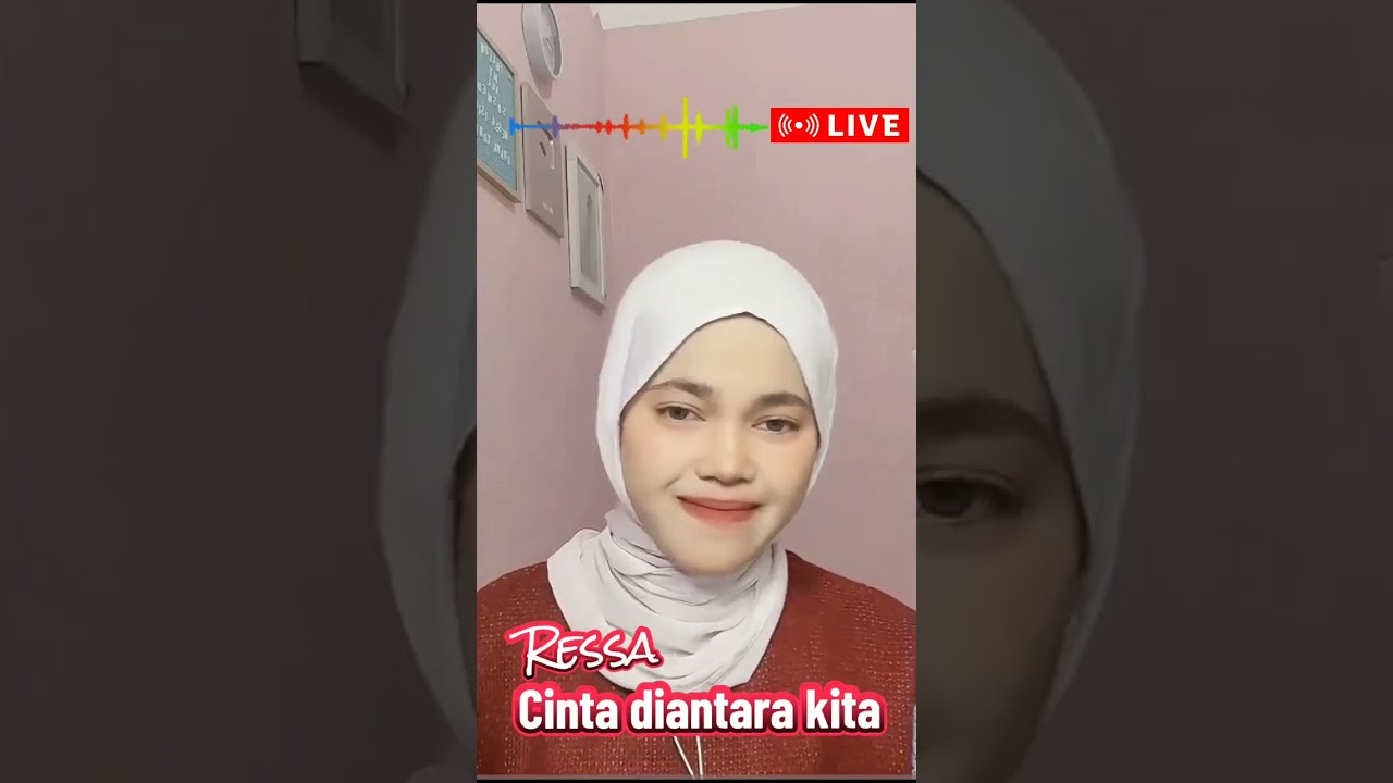 Cinta diantara kita(Nike Ardilla) live tiktok by Ressa