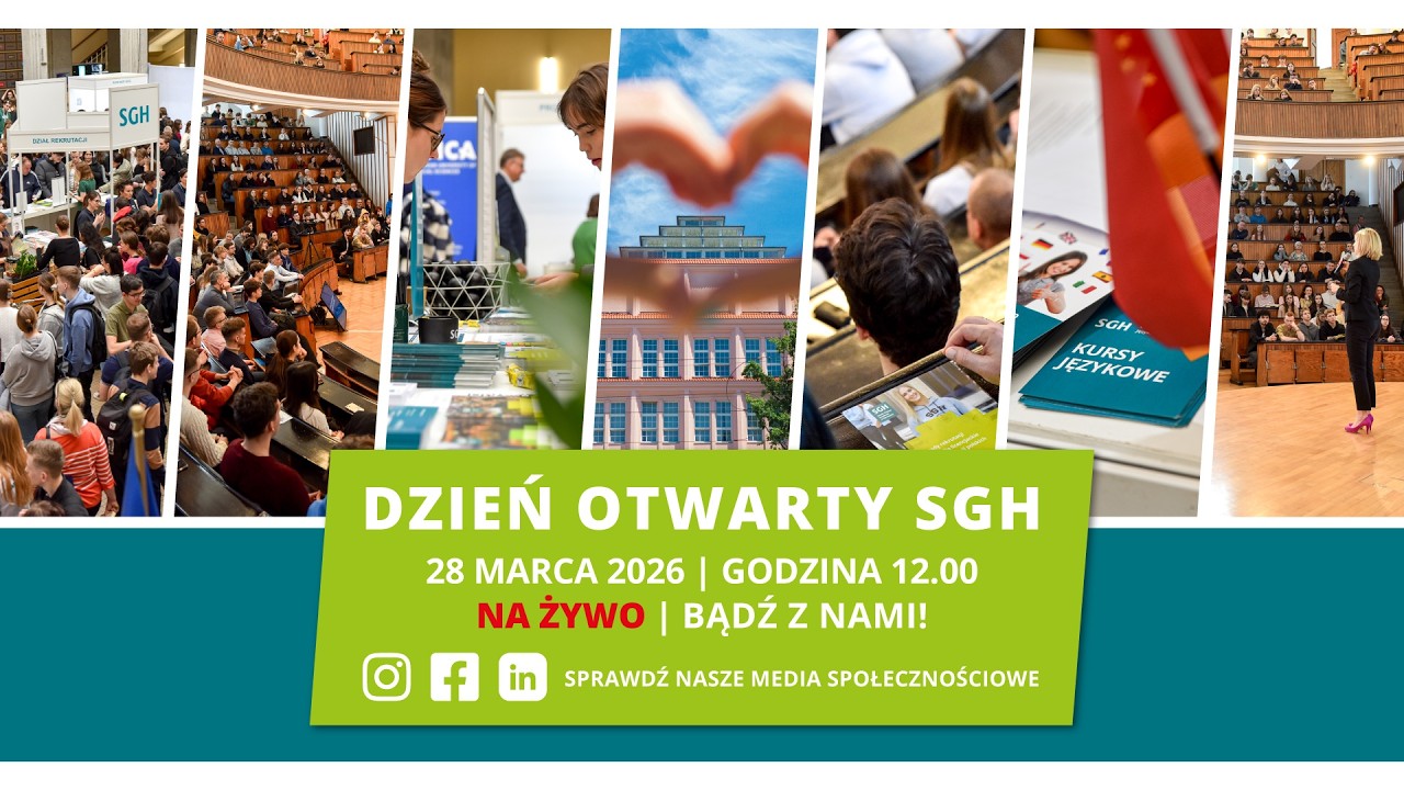 🎓 Dzień Otwarty w SGH | #kierunekSGH