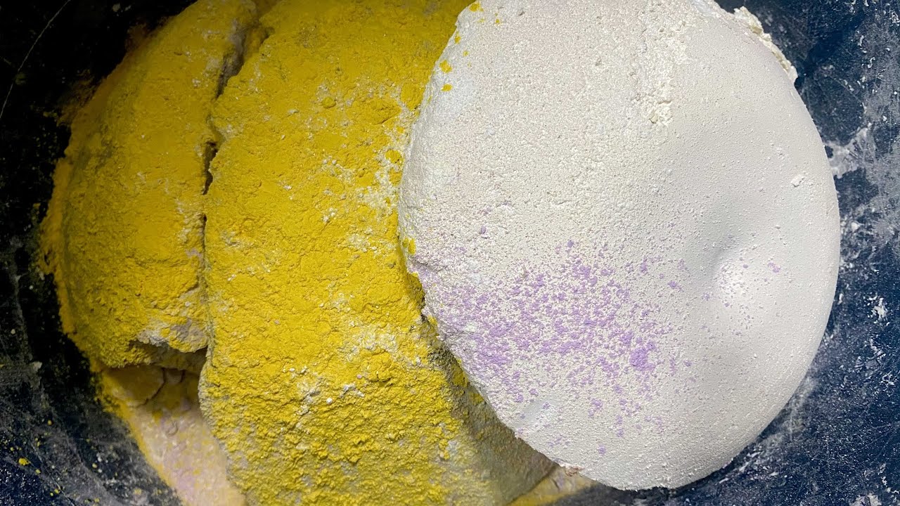 Dusty Half sphere reform gym chalk Crush | ASMR | ANXIETY RELIEF