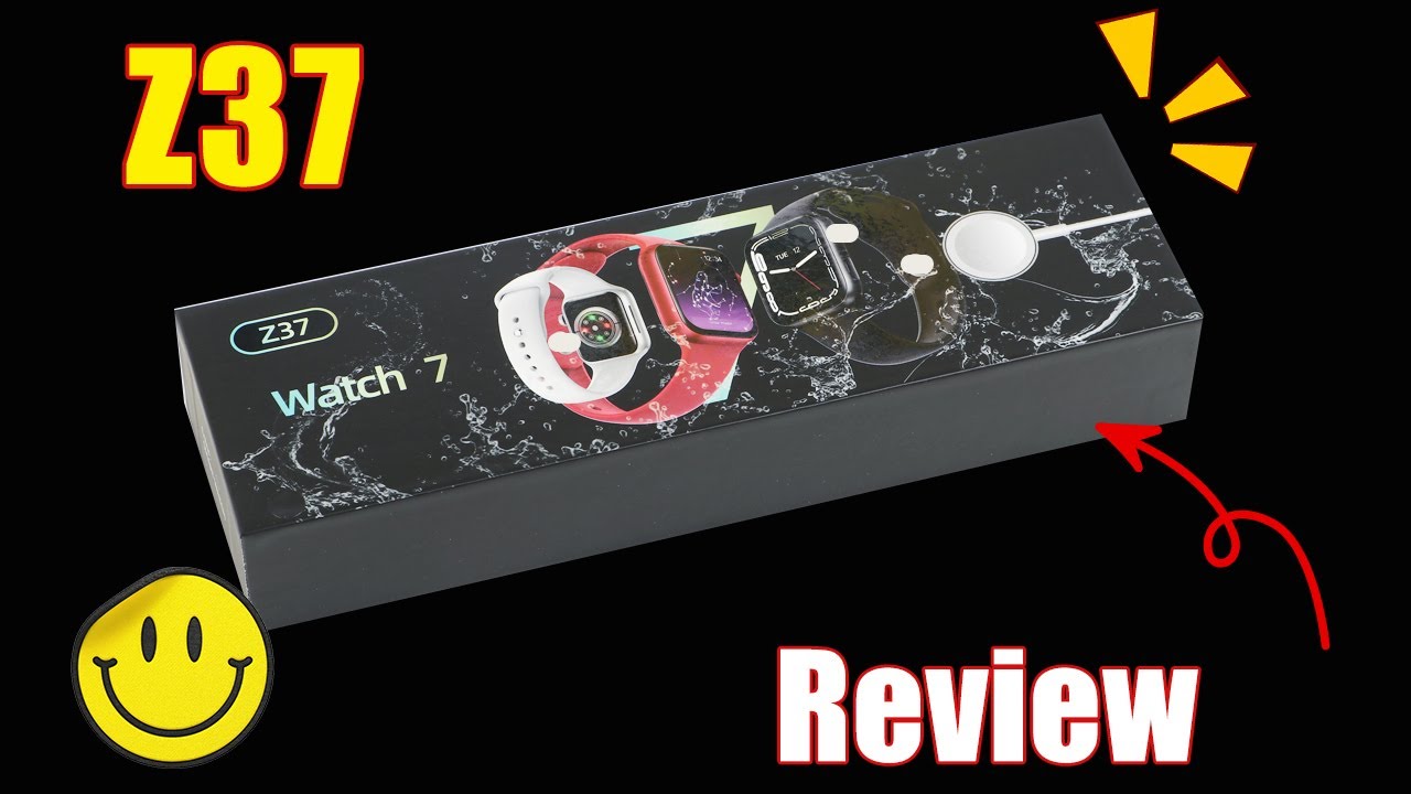 Z37 Smart Watch; 45 Seconds Quick Unboxing & Review