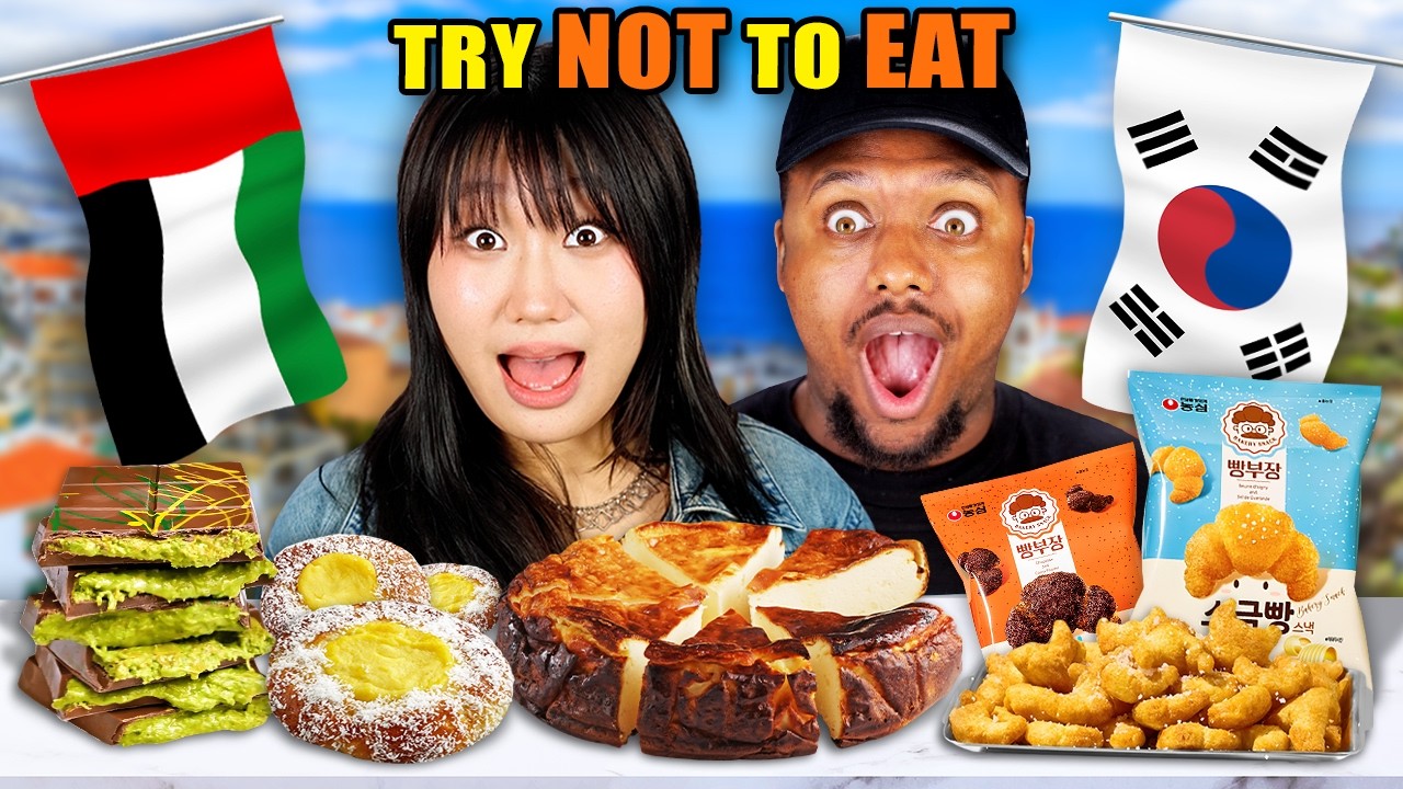 Try Not To Eat - Delicious International Desserts! (South Korea, Spain, Ecuador)