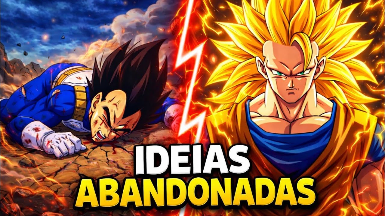 Ideias JOGADAS NO LIXO que mudariam Dragon Ball!