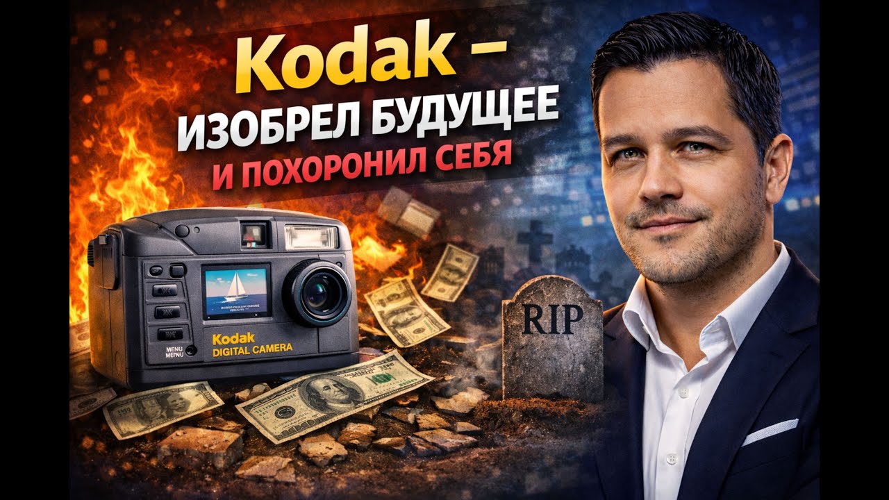 Kodak: Как изобрести будущее и… похоронить его!