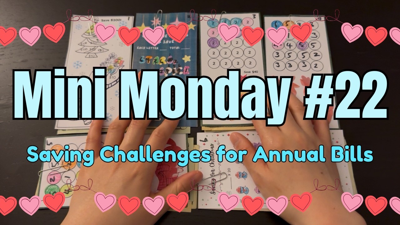 Mini Monday #22 | $30 Savings Challenge | 3rd Week of February