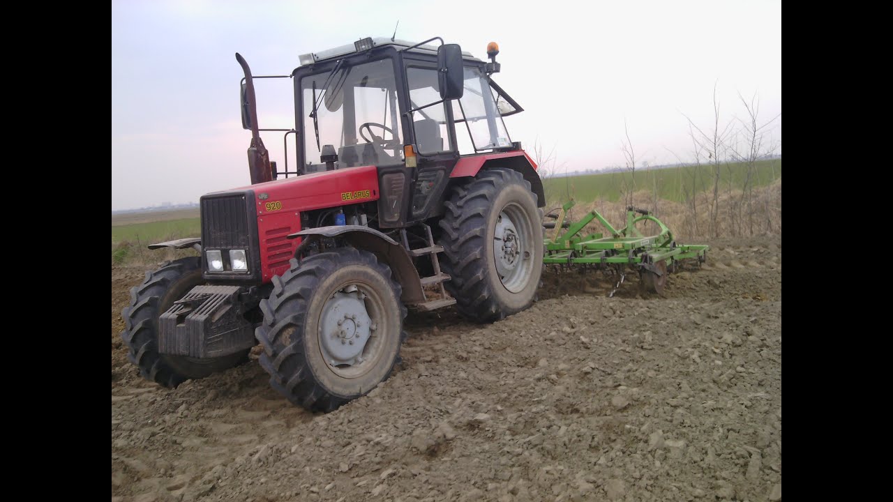 Agregatowanie pod siew 2015 | Belarus 920 + Bomet 3,6m | SJ4000 |HD| ☆ PrawilnyOFF-ROAD