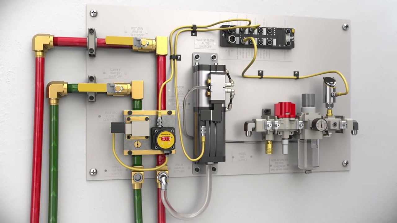 Sistema para la detección automática del agua para procesos de soldadura
