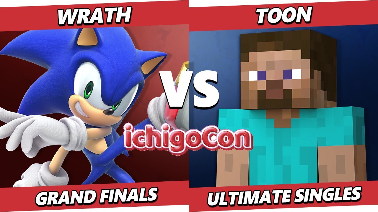 IchigoCon 2025 GRAND FINALS - Wrath (Sonic) Vs. Toon (Steve) Smash Ultimate - SSBU
