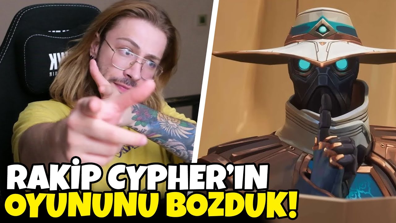 RAKİP CYPHER'ın OYUNUNU BOZDUK! VALORANT