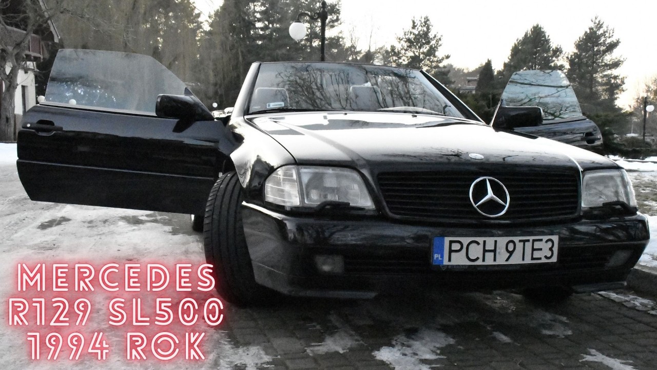 Jak przyspiesza 32 letni Mercedes SL500 R129 5.0L V8 0-100km/h #przyspieszenie #acceleration #speed