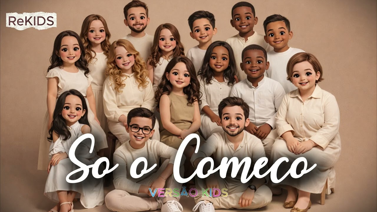 SÓ O COMEÇO | Vocal Livre Versão KIDS | O Louvor das Novas Histórias!