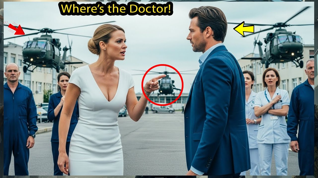 Single Dad Was Fired and Walking Home — Until Two Helicopters Landed Shouting “Where’s the Doctor!”