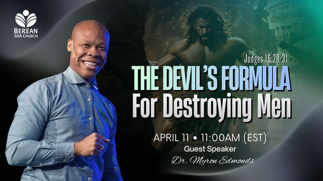 Bible Study and Divine Worship Service | Speaker Dr. Myron Edmons | 4.11.26