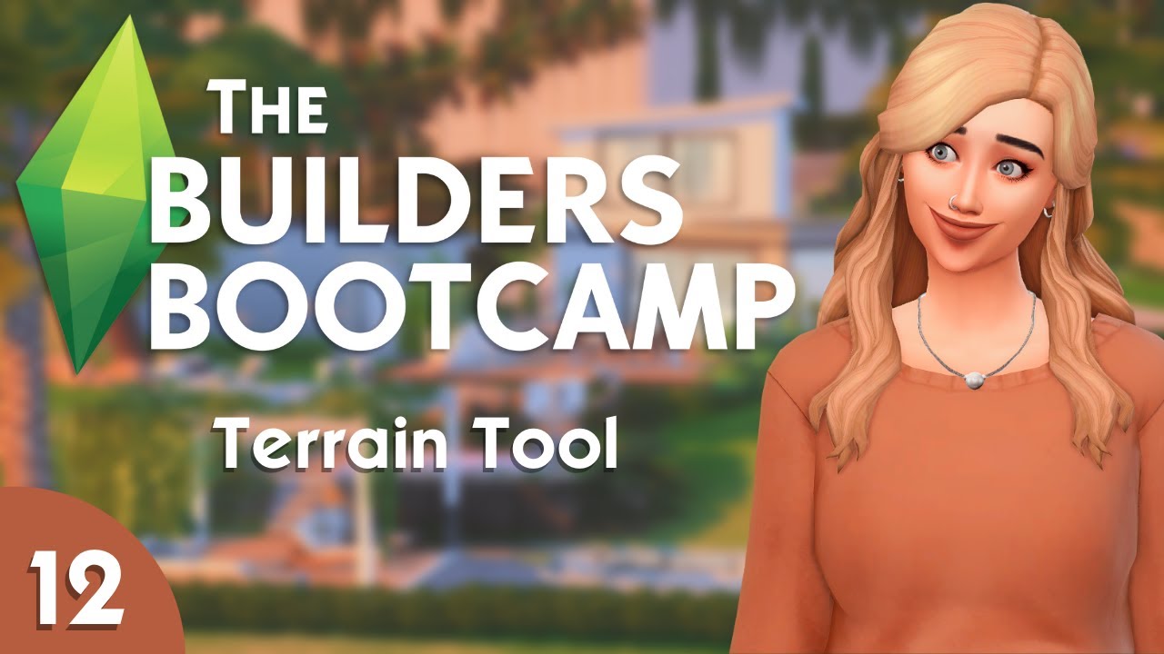 12: Terrain Tool  - TUTORIAL: HOW TO BUILD IN THE SIMS 4 IN 2022