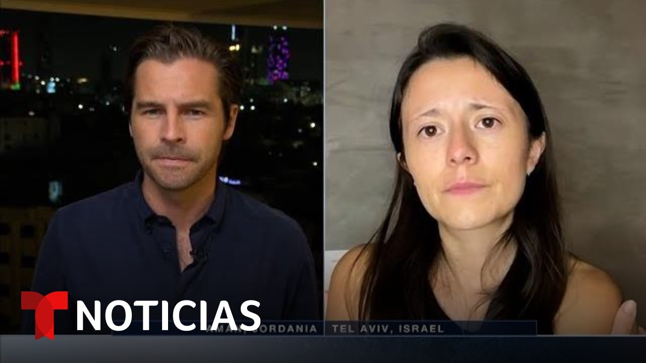 Mexicana en Israel describe el terror de vivir bajo los ataques de Hamas | Noticias Telemundo