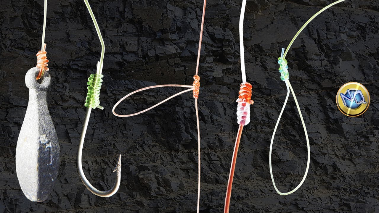 5 TOPS NUDOS de PESCA para Montar & Dise&ntilde;ar INCRE&Iacute;BLES APAREJOS y L&iacute;neas de PESCA