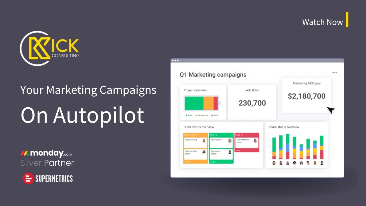 Real-Time Campaign Management with monday.com and Supermetrics