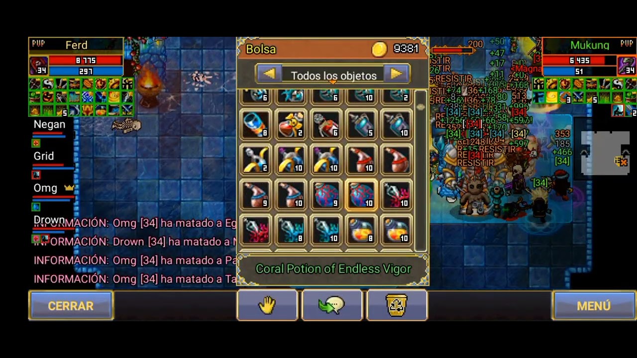 Tomando el boss raid de snow 