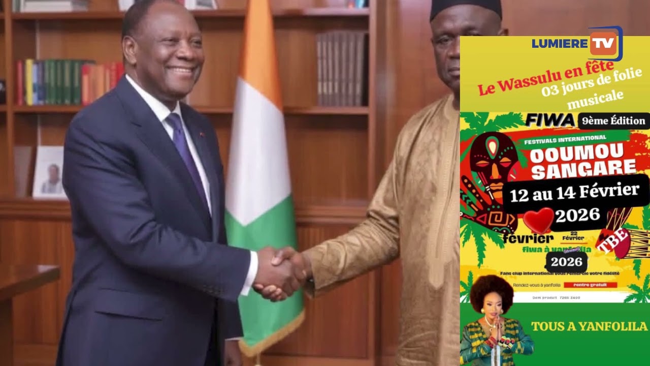 Urgent journal Bamanakan sur Lumiere TV, il faut bien suivre pour bien s'informer.