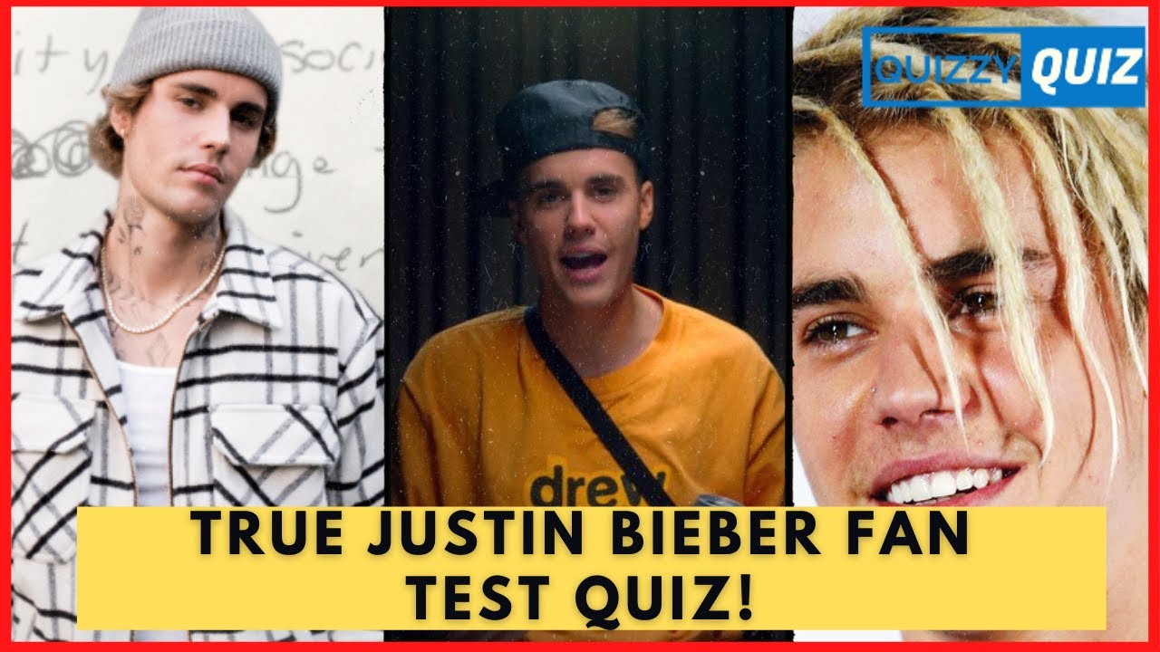 True Justin Bieber Fan Must Pass This Quiz | Celebrity Quiz | Quizzy Quiz