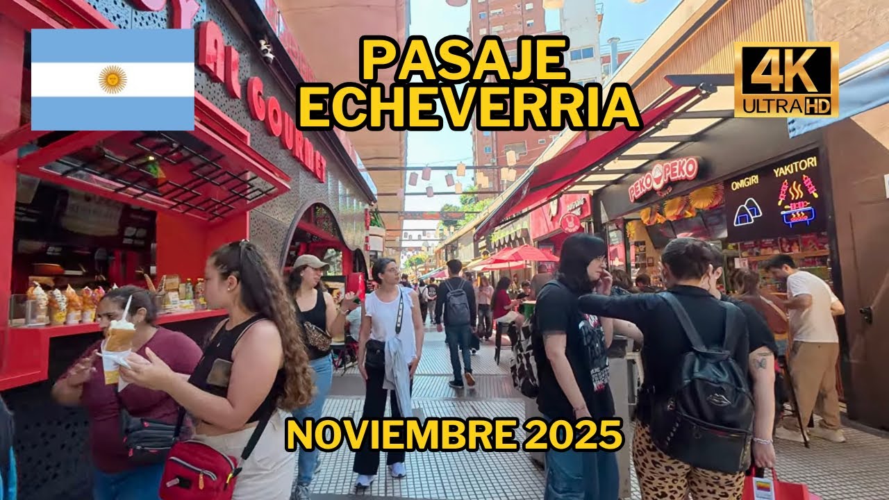 Pasaje Echeverria | Buenos Aires Argentina 4K