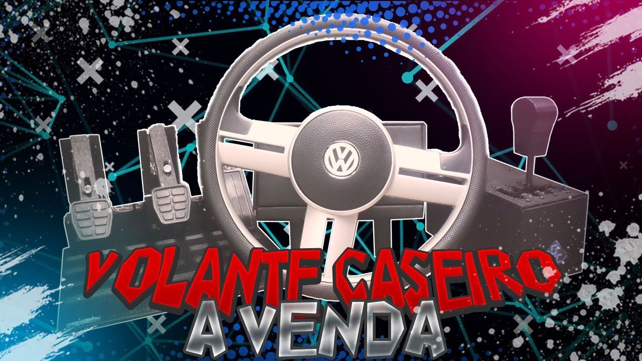 VOLANTE CASEIRO G-TEC | G27 CASEIRO! - SIMULADOR