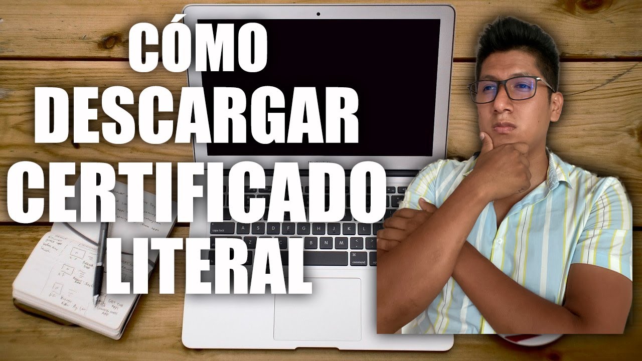 Cómo descargar el certificado literal que tramité vía web de la SUNARP 2024
