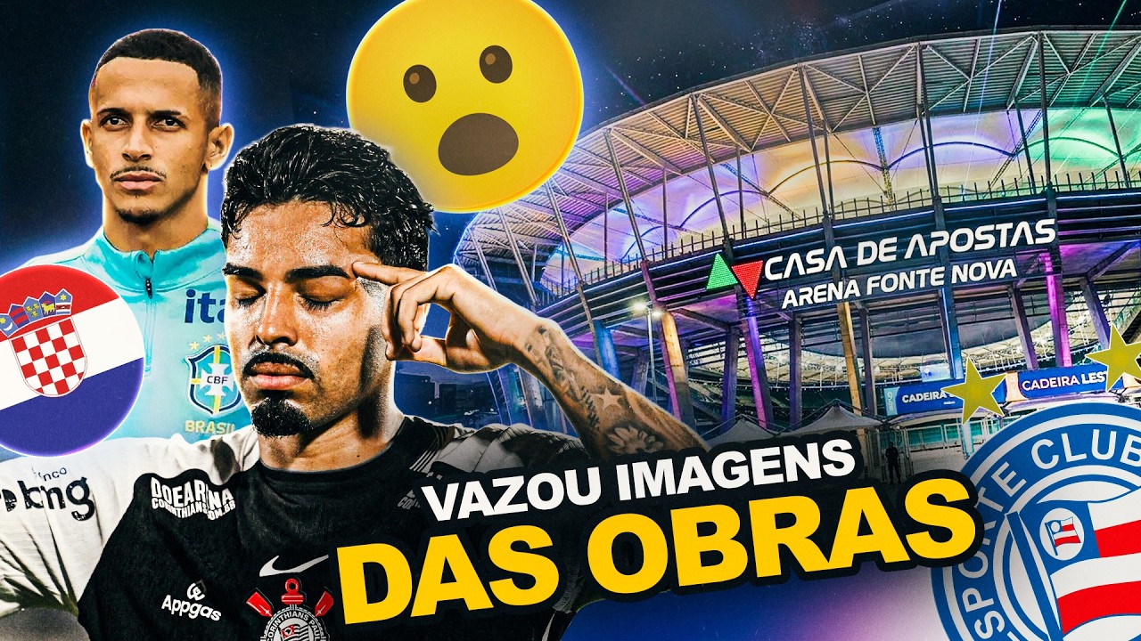 VAZOU IMAGENS DO INICIO DAS OBRAS NA FONTE NOVA VEJA COMO VAI FICAR 🔥 JUBA PODE SOFRER BOICOTE