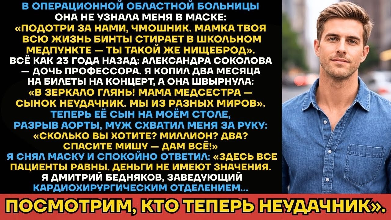 «Твоя Мать Всю Жизнь Бинты Стирает — Ты Неудачник, Как И Она». Только Бывшая Не Знала, Что Я...