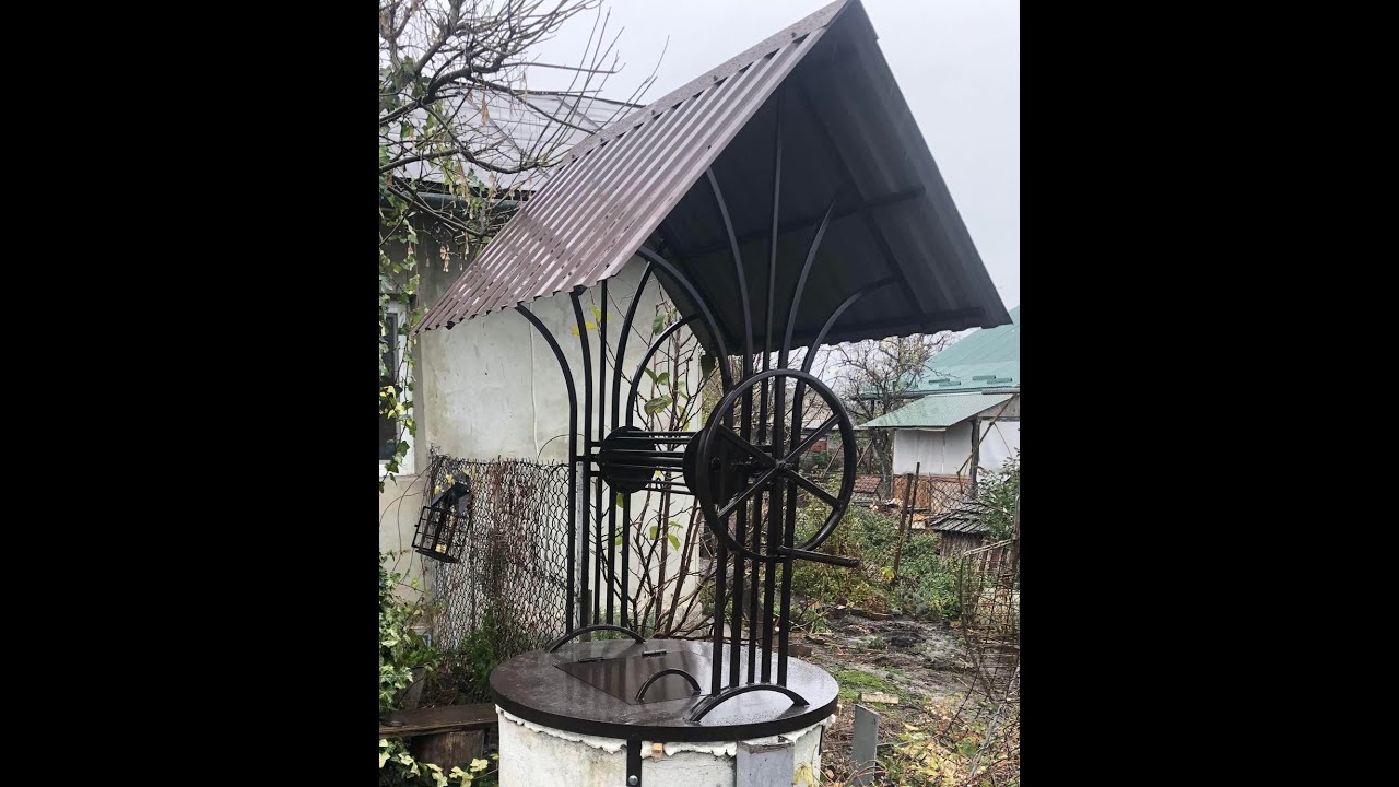Дашок на криницю 2 (просто і красиво) Canopy for the well 2