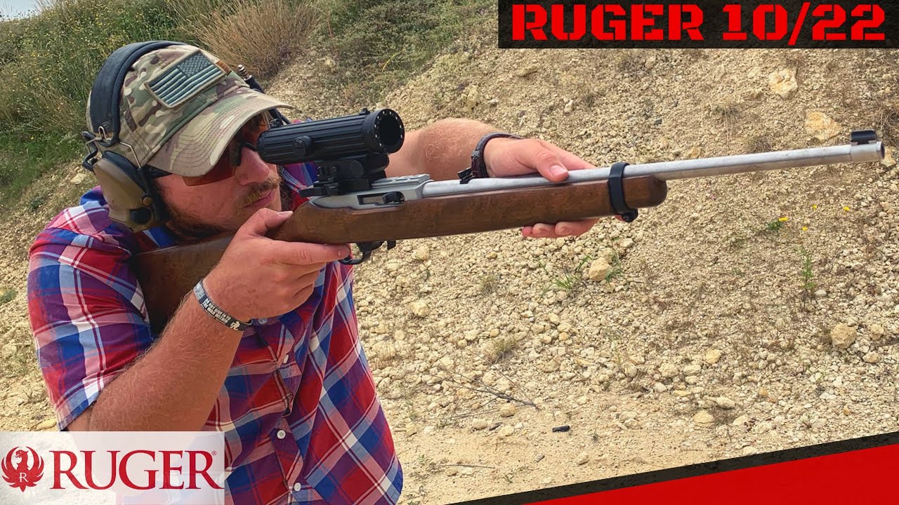 RUGER 10/22 CARBINE 22LR (Shooting Review) -TAG97