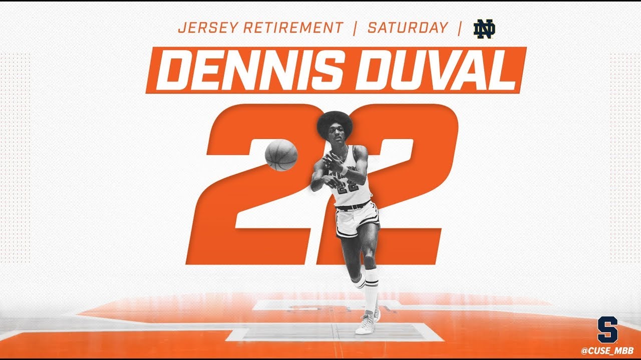 Dennis DuVal Jersey Retirement