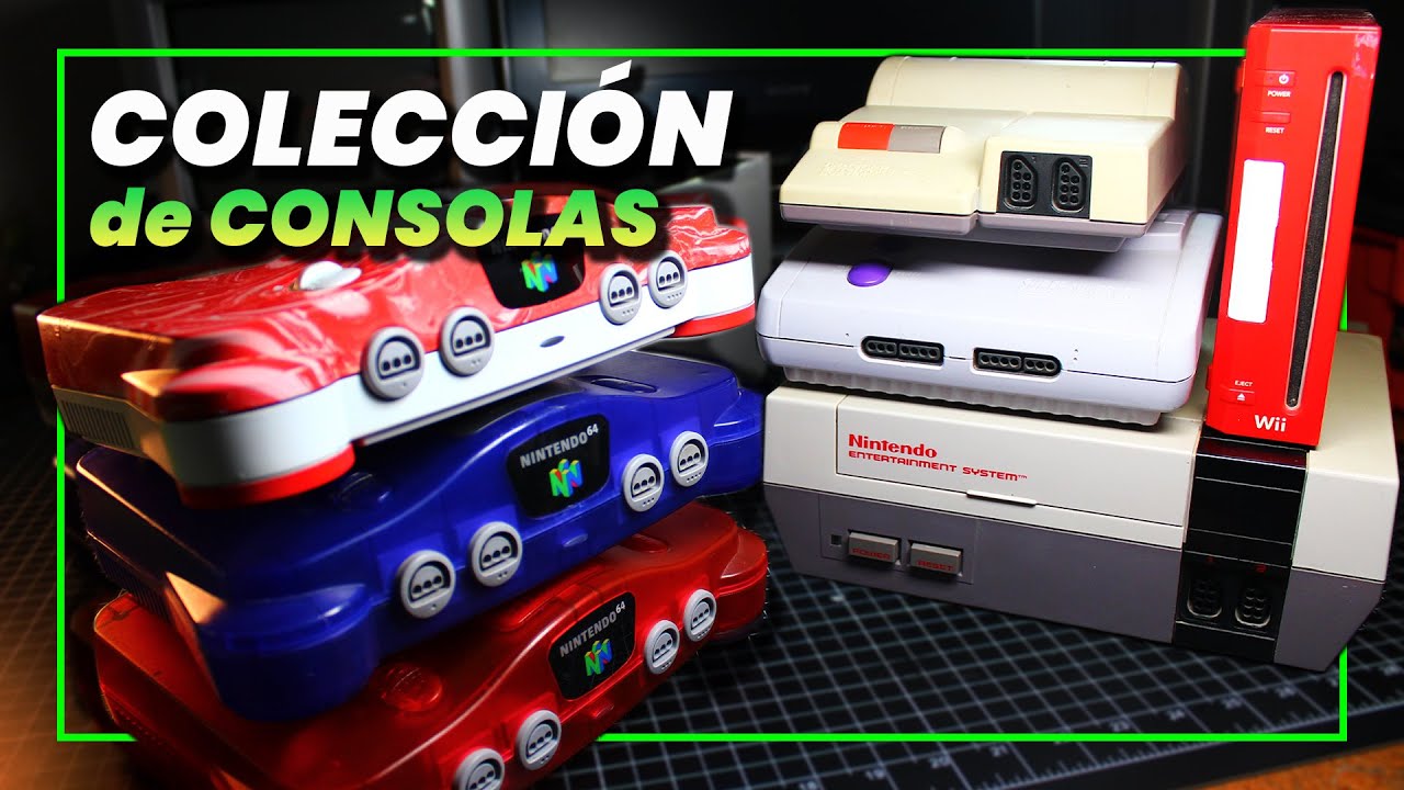 Colección de consolas NINTENDO - casi TODAS las consolas - ¿Vale la pena coleccionar NINTENDO?