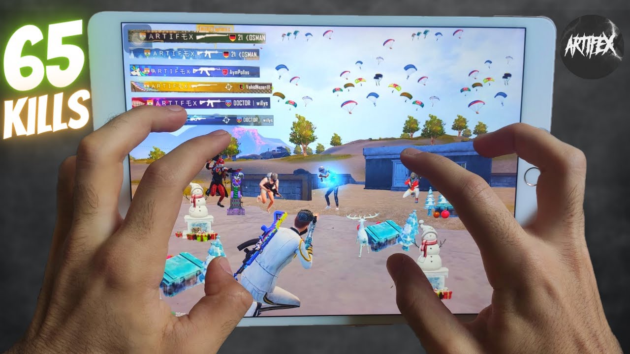 😈FASTEST REFLEX+PEEK IPAD PLAYER LIVIK GAMEPLAY/Pubg Mobile iPad Generations,7,8,9,Air;3,4,Mini,5,6