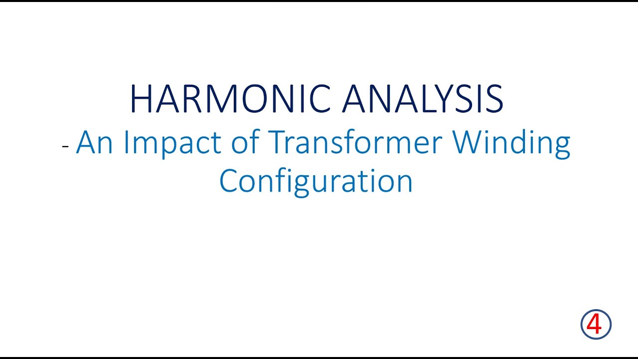 How to Eliminate Triplen order harmonics using transformer winding configuration?