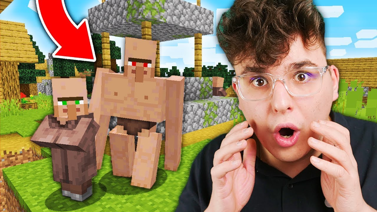 ZNALAZŁEM NIETYPOWĄ WIOSKĘ VILLAGERÓW!! | Minecraft XD #3