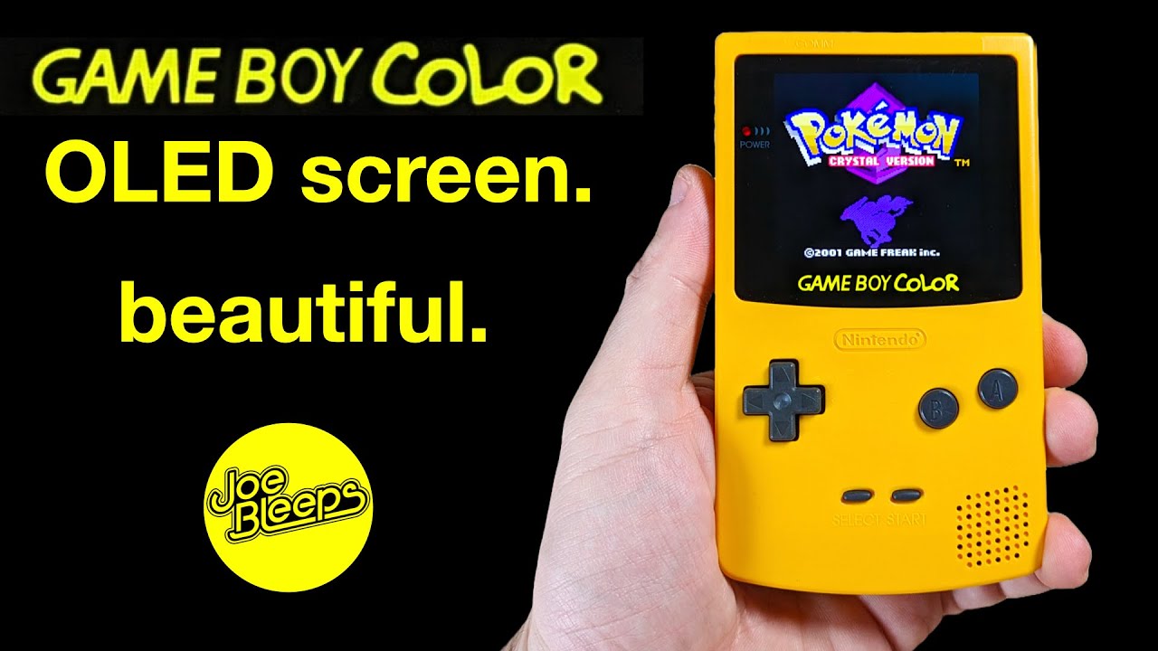 Полное руководство по цветному OLED-экрану Game Boy