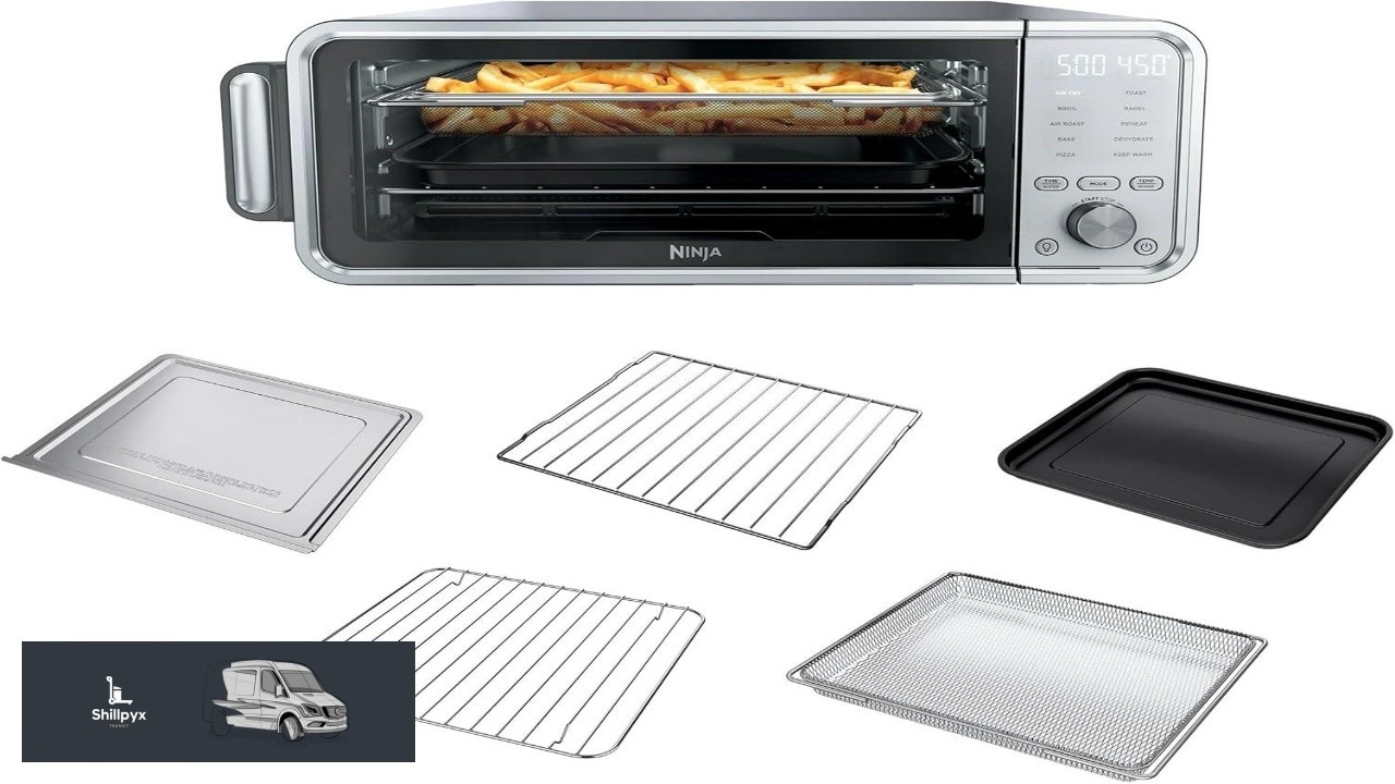 Ninja FT405CO 10 in 1 Digital Air Fry Oven with Extra Large Capacity Flip