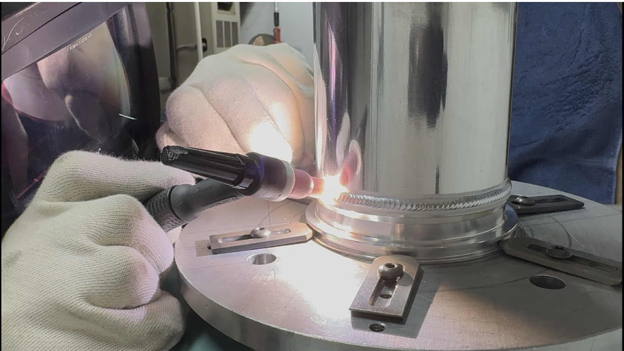 Rotary Welding BOOST Tubes for BIG BOOSTED LS!!!!! #foryou #automobile #welding