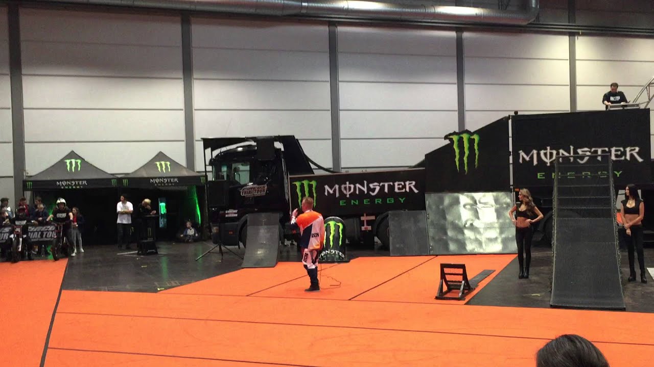 Monster Energy Trial Motorrad Messe Leipzig 2016