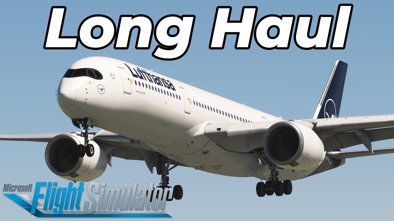 MSFS | Real World Lufthansa Ops | Munich (MUC)  ✈ Vancouver (YVR) | IniBuilds A350 | #msfs2020