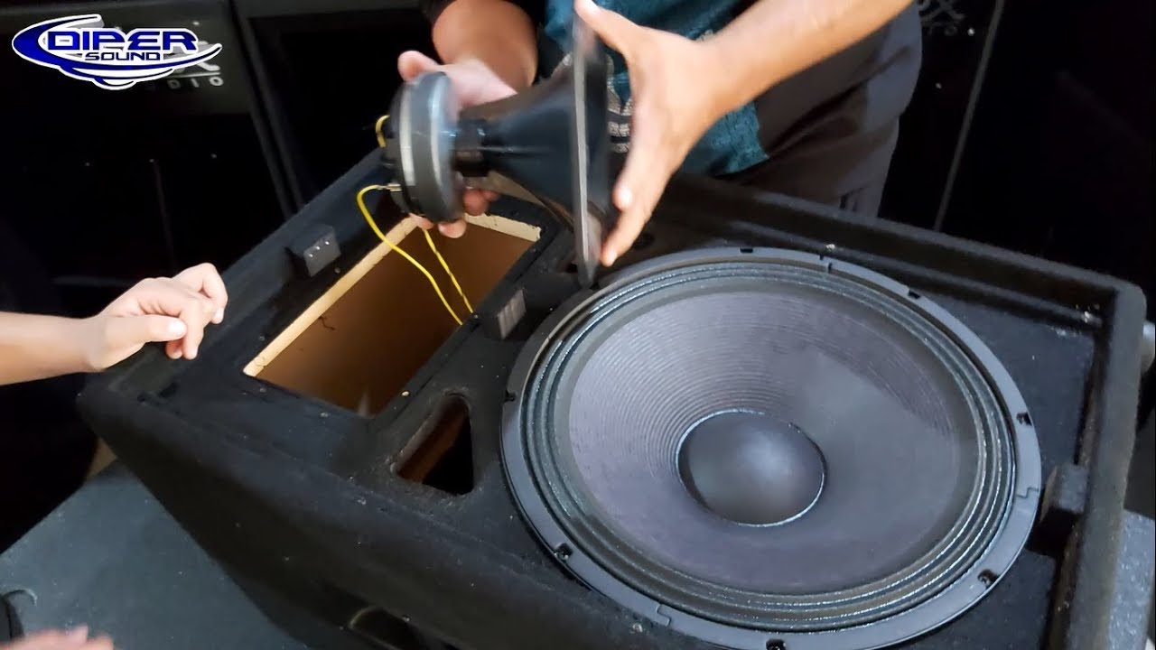 JBL jrx215 cambio de driver