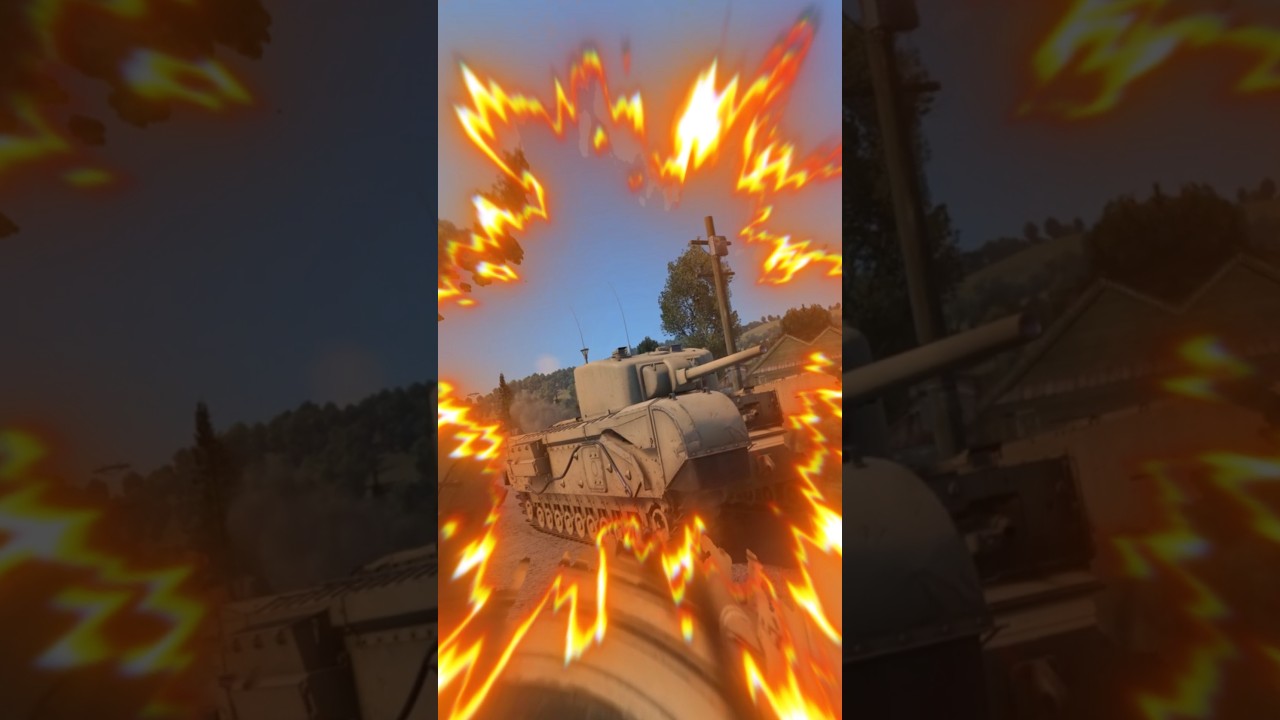 Churchill NA75 &laquo;Аристократ с дубиной&raquo; за 58 секунд в War Thunder #warthunder #jekasil_ua #shorts