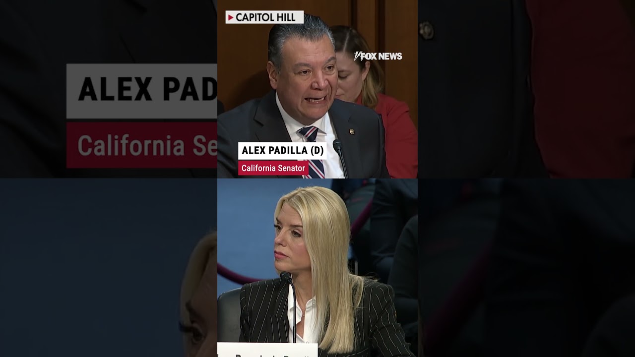 Pam Bondi clashes with Democratic senators during confirmation hearing