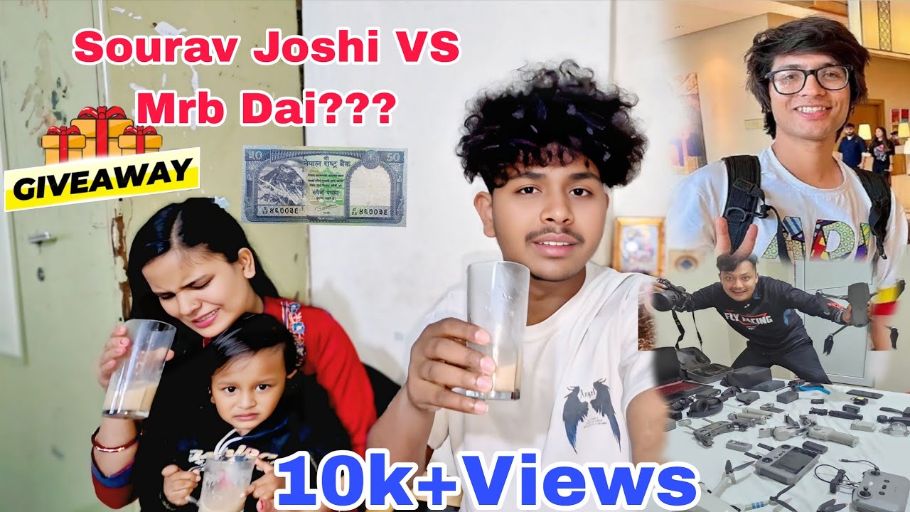 Sourav Joshi Lai  Vetuki MRB Dai Lai Vetnu Everyone ??? 
