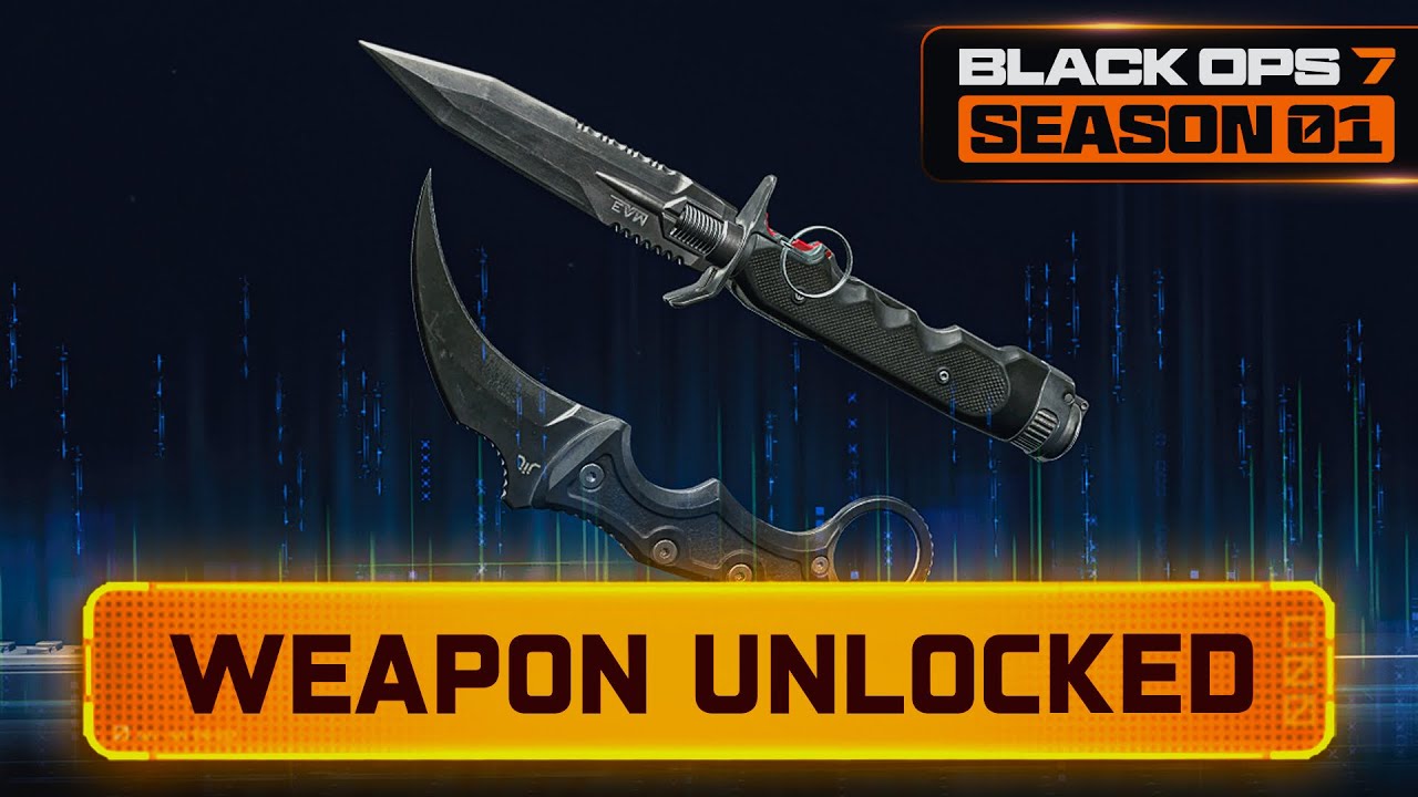Быстрый способ разблокировки баллистического ножа в Black Ops 7... (испытания 1-й недели сезона)