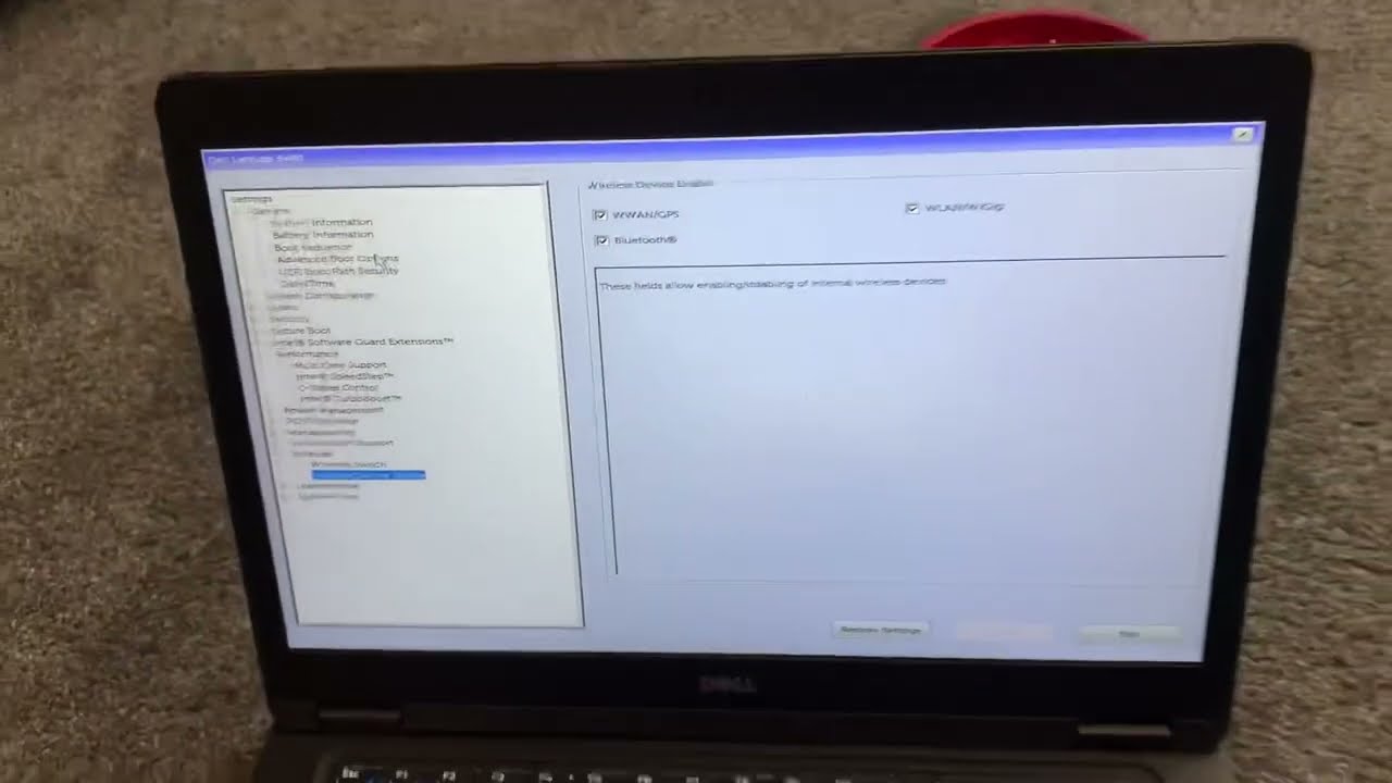 Dell Latitude 5480 - How To Enter Bios & Boot Menu Options