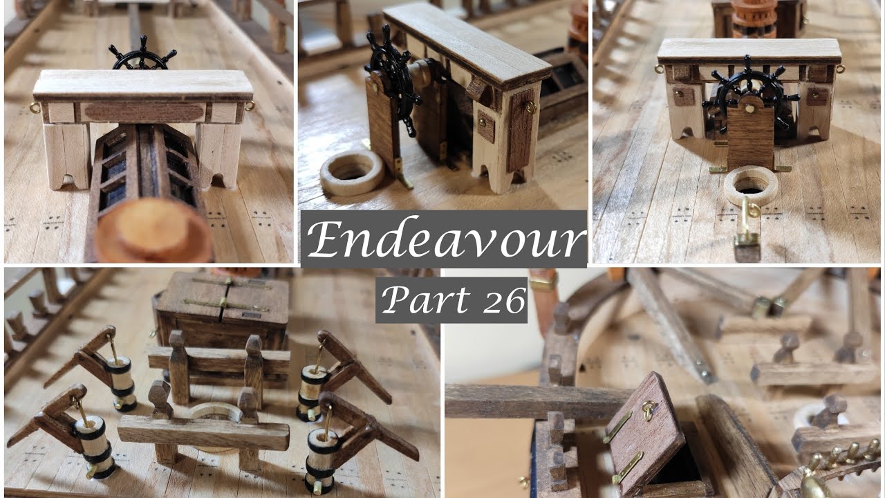 Endeavour : 1/54 Scale Model : Step By Step Video Build : Part 26