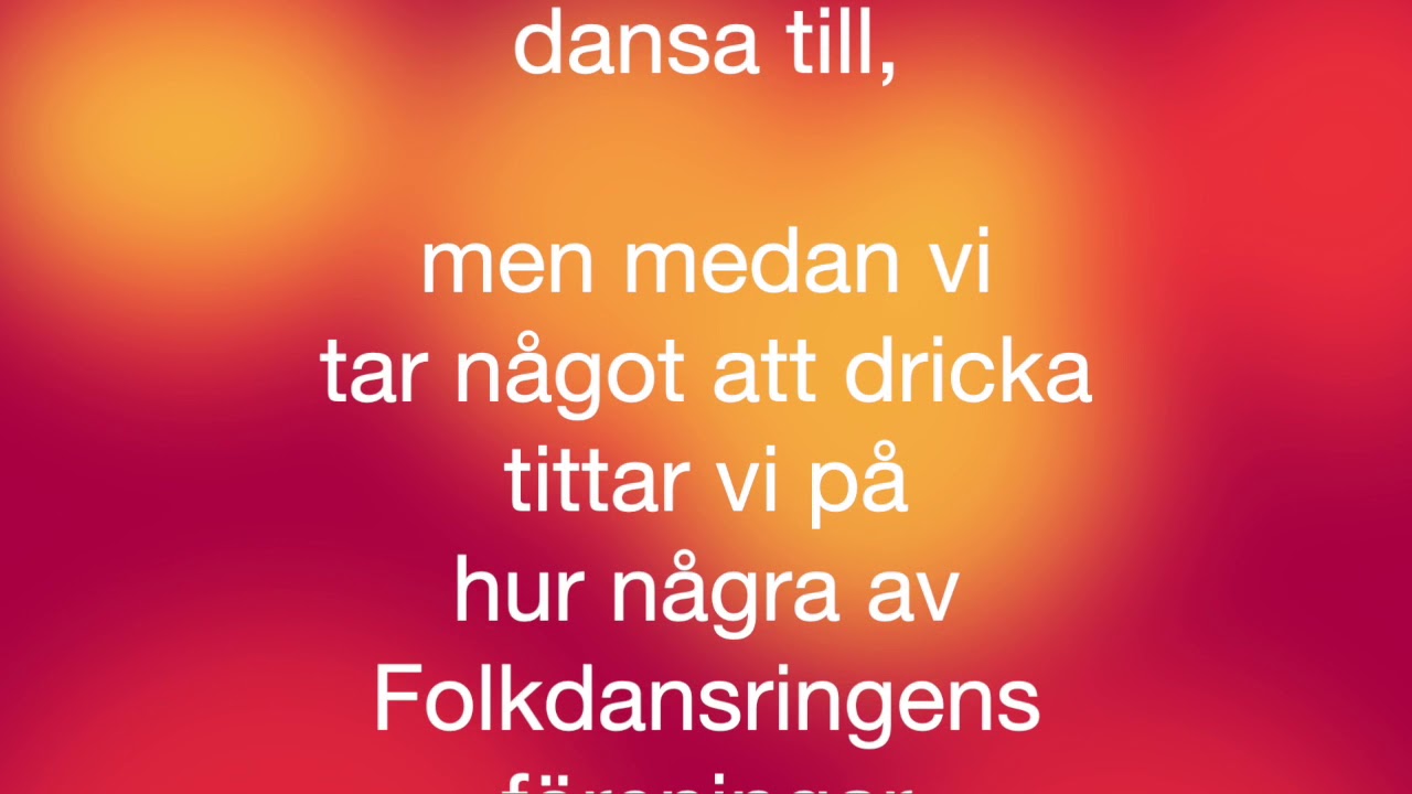 Digital Gemensam Danskväll med Folkdansringen Stockholm 28 nov 2020   HD 720p