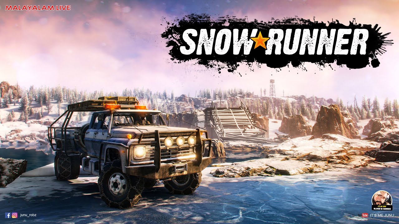 SNOW RUNNER  Gameplay Friends  മലയാളം [4K 60FPS ]