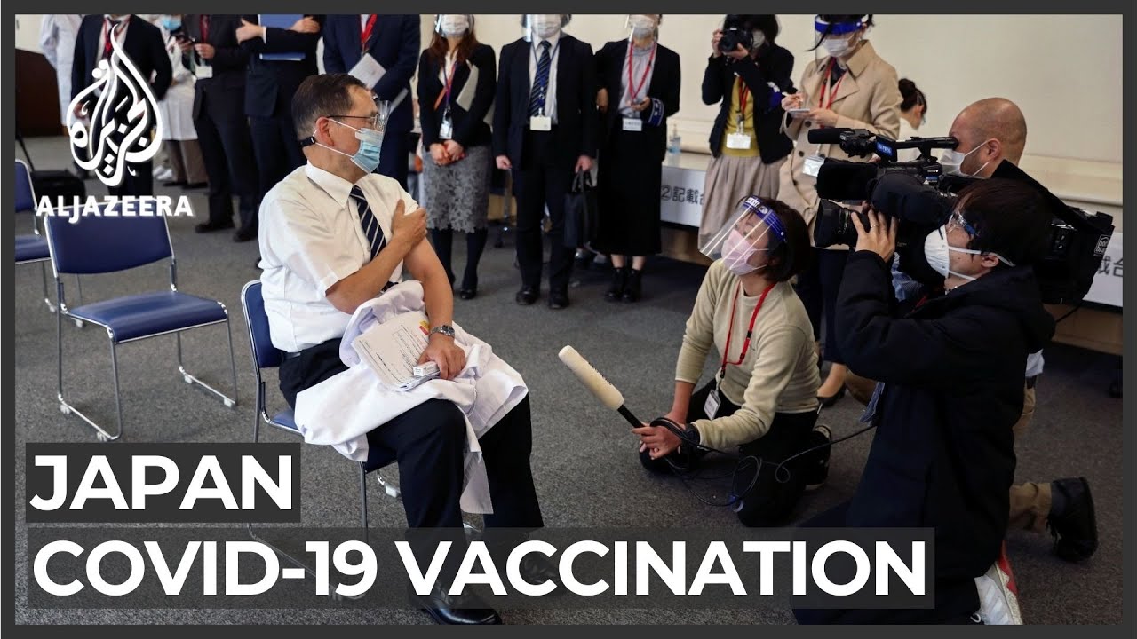 Japan kicks off COVID vaccine drive with healthcare workers